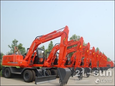 恒特重工42臺輪式挖掘機出口吉爾吉斯斯坦--行業(yè)動態(tài)--中國工程機械商貿網(wǎng)